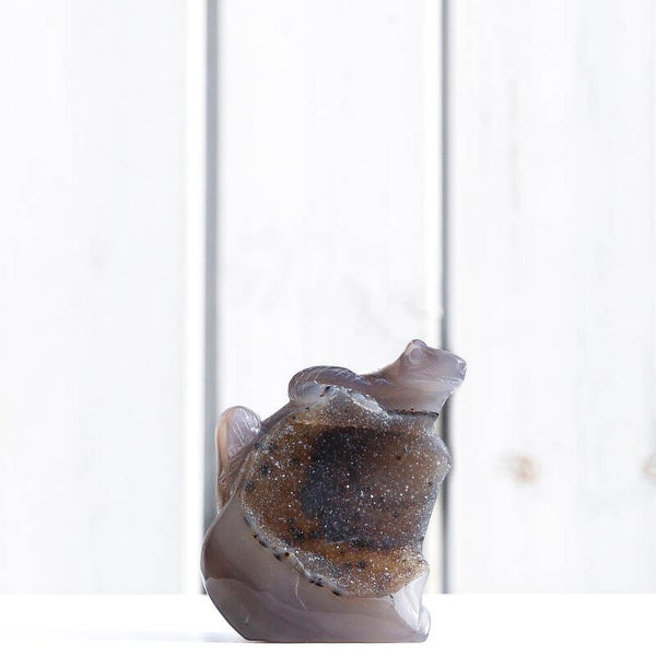 Agaat Hagedis (Handcarved) #623