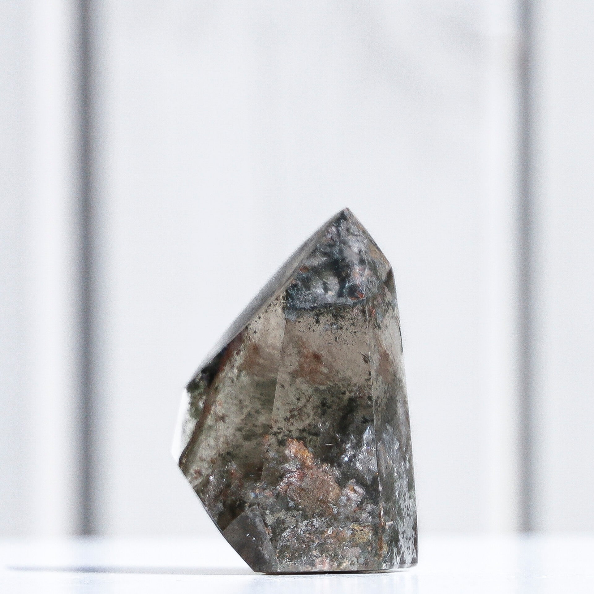 Kwarts Met Insluitsels (Lodoliet) Vrije Vorm #341b