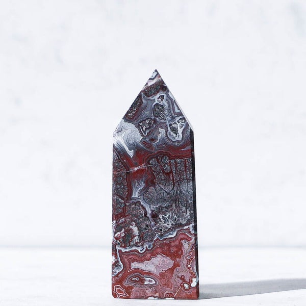 Mexicaanse Crazy Lace Agaat Toren