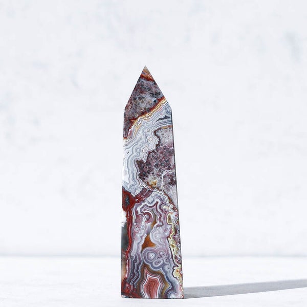 Mexicaanse Crazy Lace Agaat Toren #3