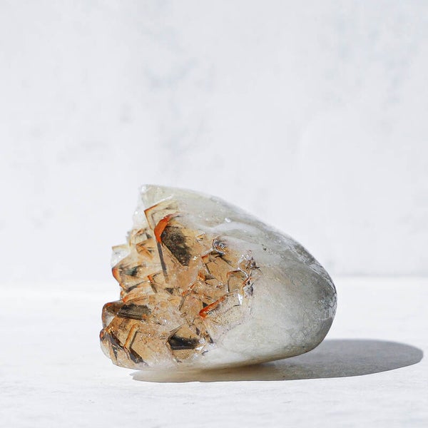 Gebrande Amethist Cluster #433