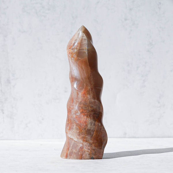 Perzik Maansteen Vlam