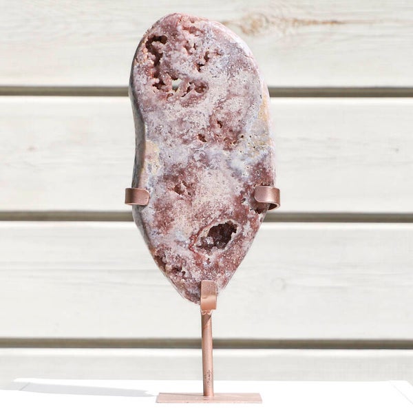 Roze Amethist Op Standaard #403