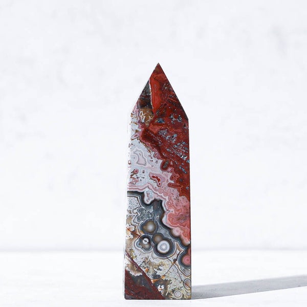 Mexicaanse Crazy Lace Agaat Toren