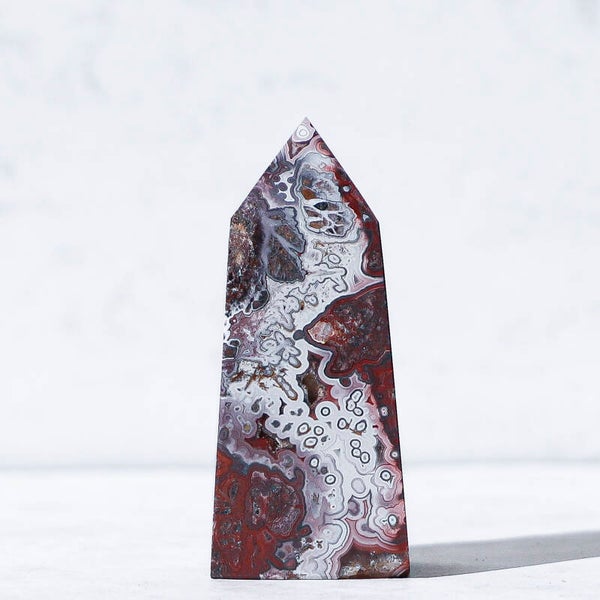 Mexicaanse Crazy Lace Agaat Toren #19