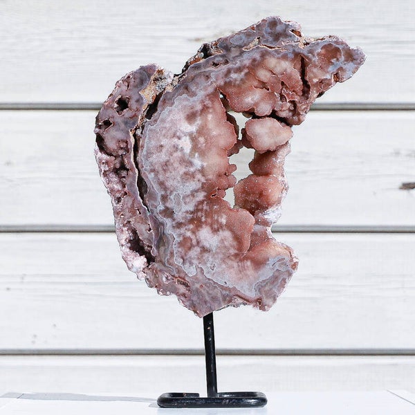 Roze Chalcedoon (Amethist) Op Standaard #281