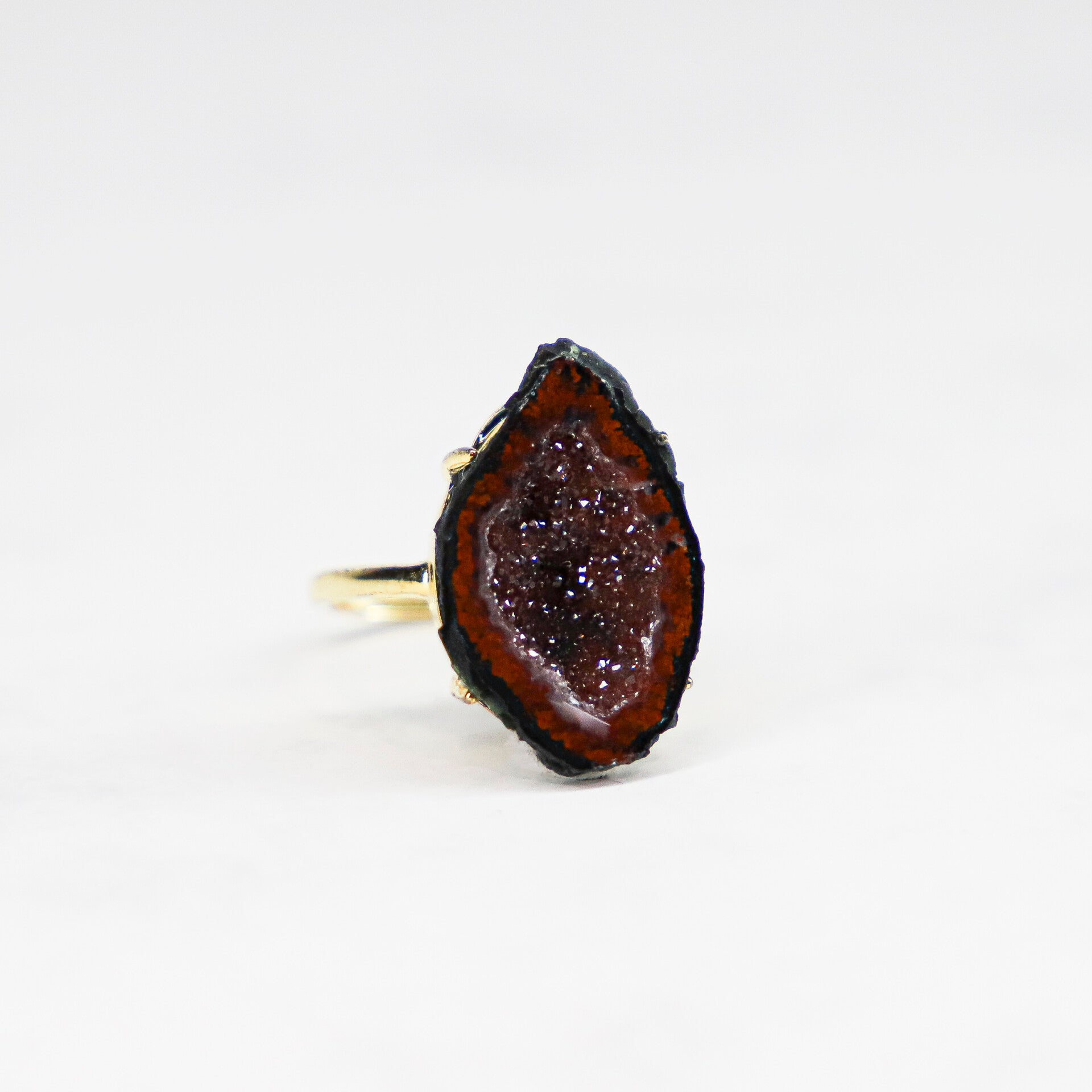Agaat Geode Ring #410b