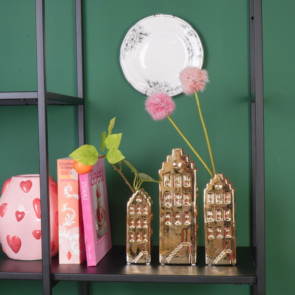 Bloemvaasjes House diverse kleuren en maten