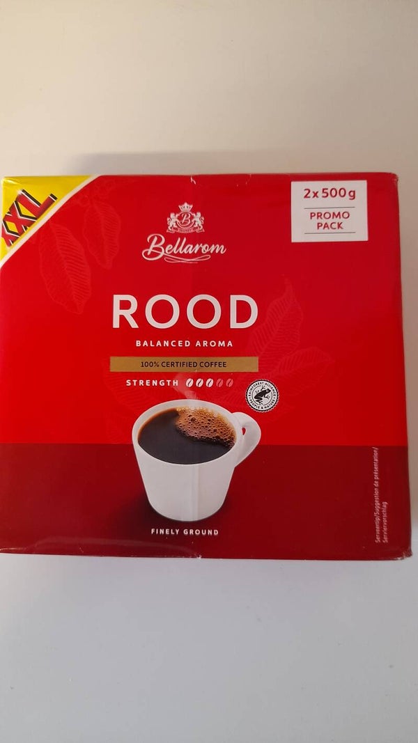 Bellarom koffie 2 pakken 500gr