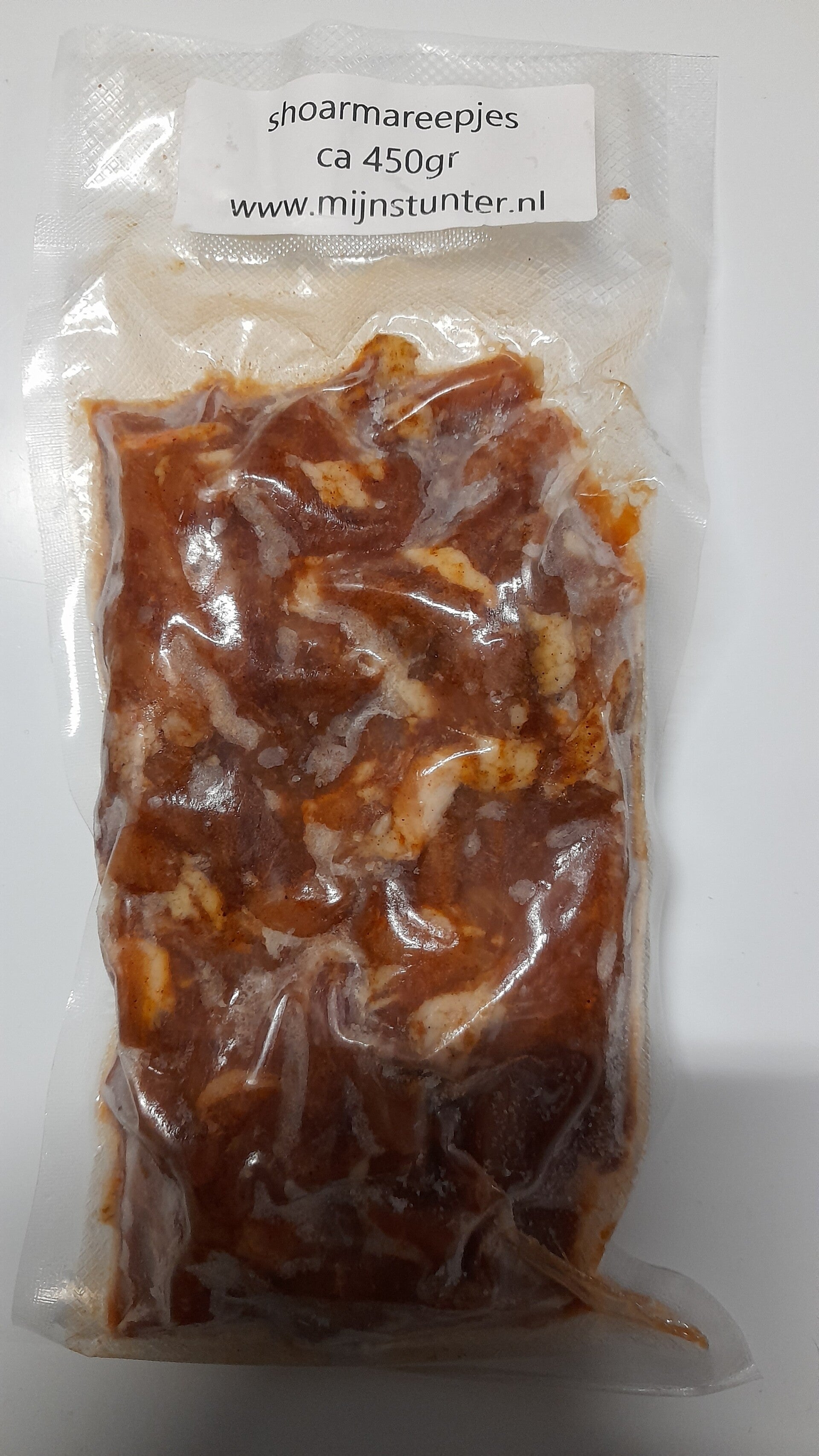 Shoarmareepjes ca 450gr