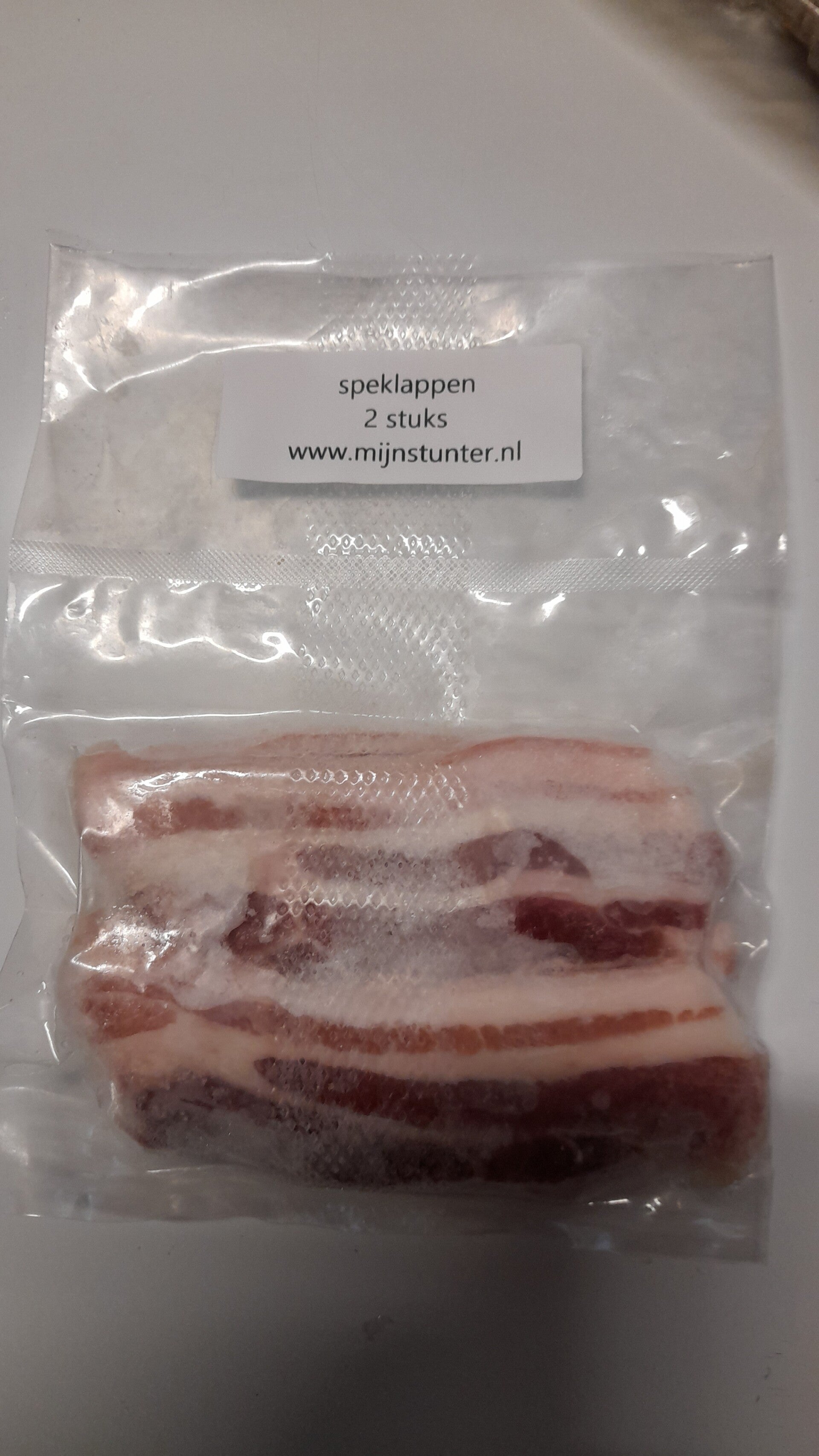 2 speklappen