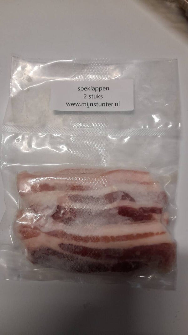 2 speklappen