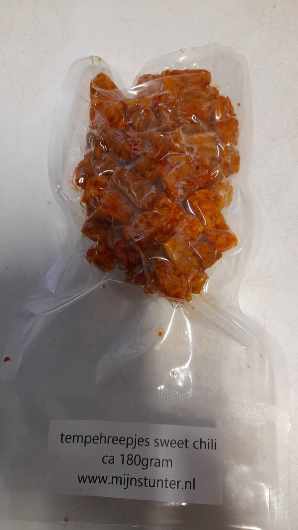 Thempeh reepjes sweet chili ca 180gr