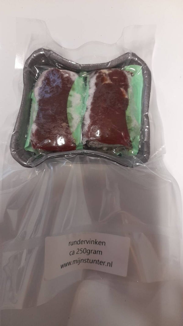 2 rundervinken ca 250gr