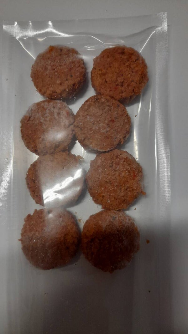8 miniburgers plantaardig