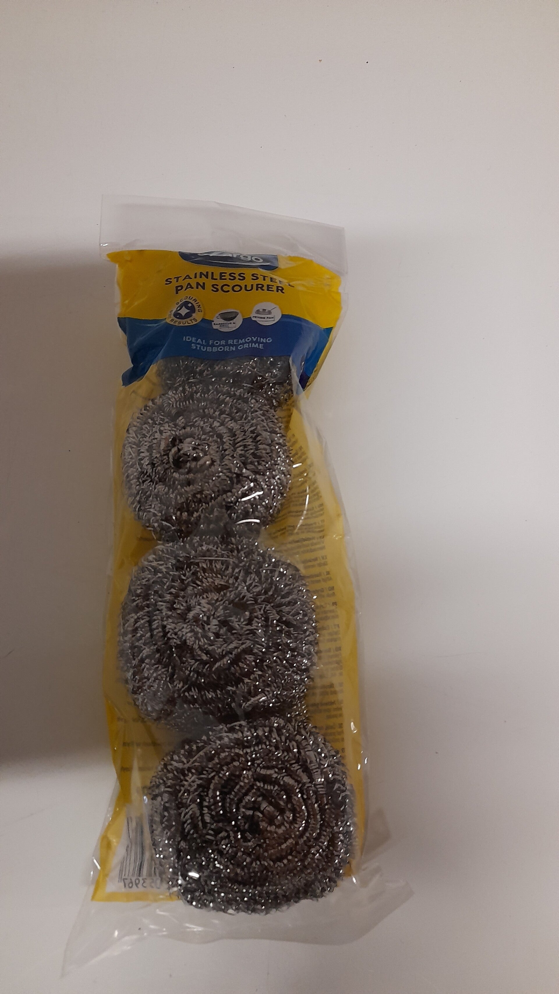 4 stalen sponsjes