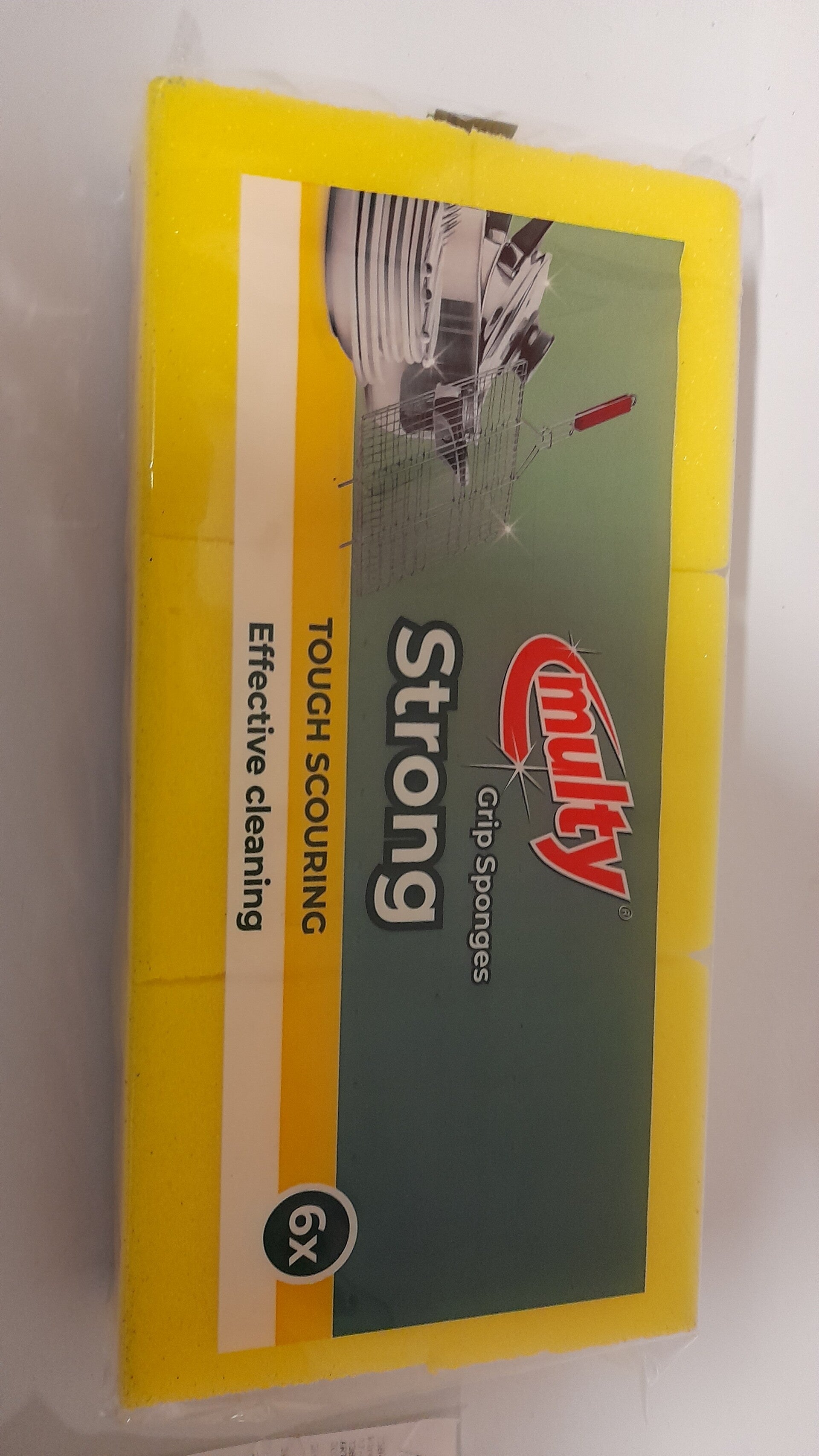 6 Schuursponsje met handgreep