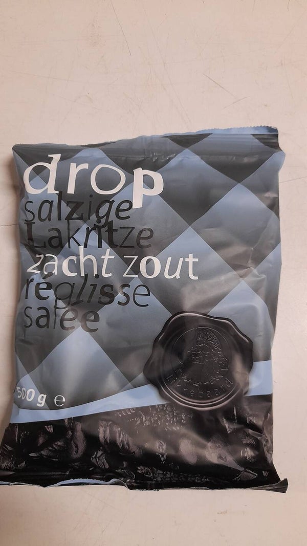Drop zacht zout 500gr