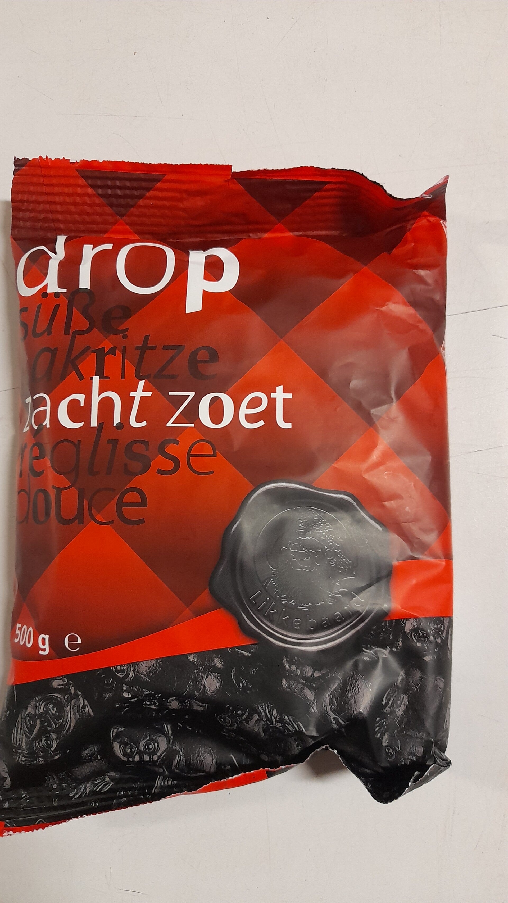Drop zacht zoet 500gr