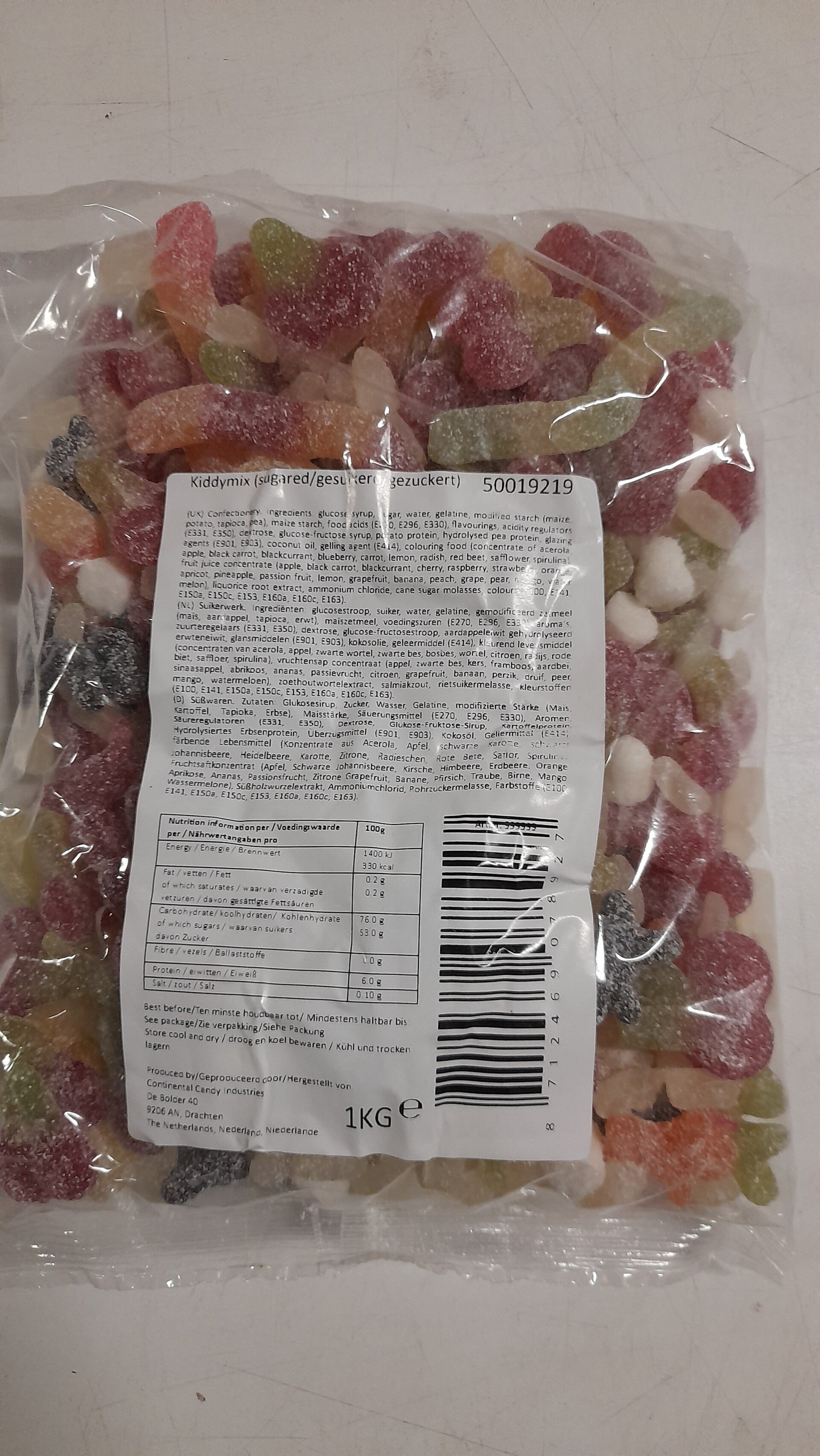Kiddy mix gesuikerd 1kg