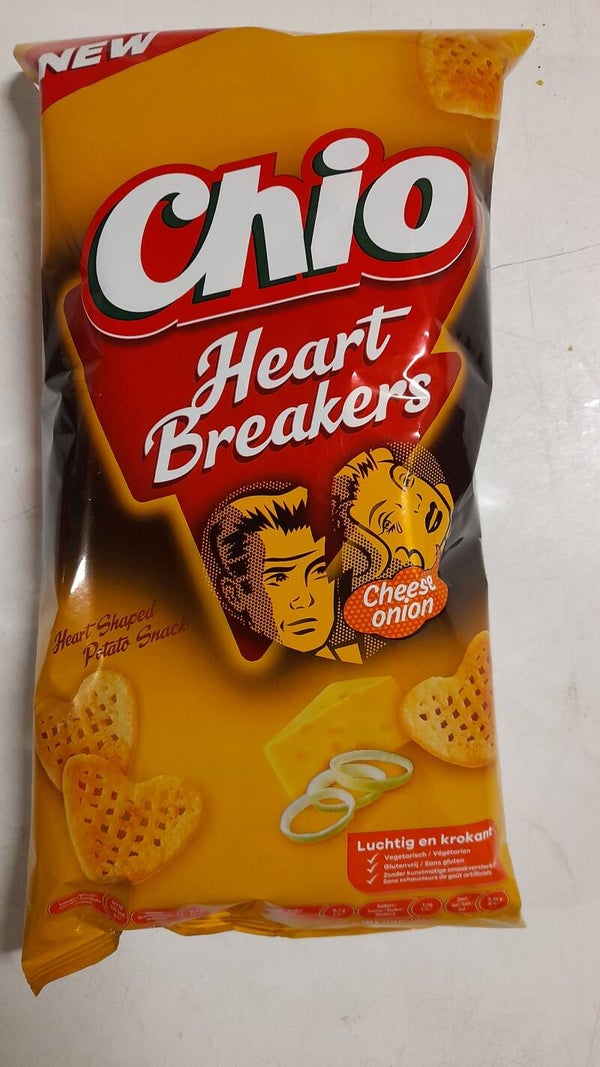 Heart breakers cheese onion