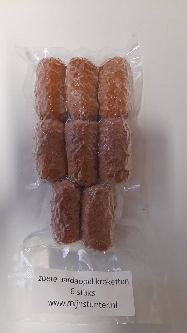 Zoete aardappel kroketten