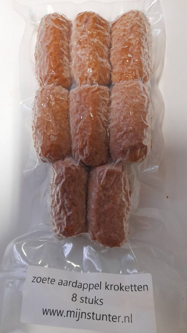 Zoete aardappel kroketten