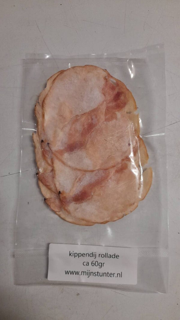 Kippendijrolade ca 60gr