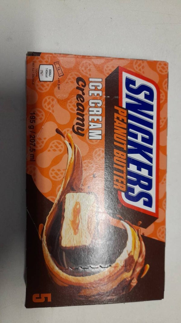 Snicker ice cream creamy