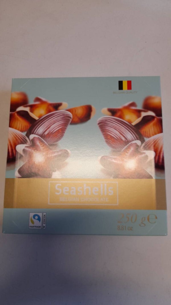 Seashells belgian chocolade 250gr