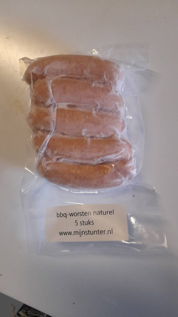Bbq worsten naturel
