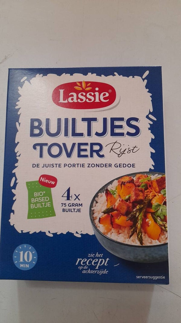 Lassie builtjes tover rijst