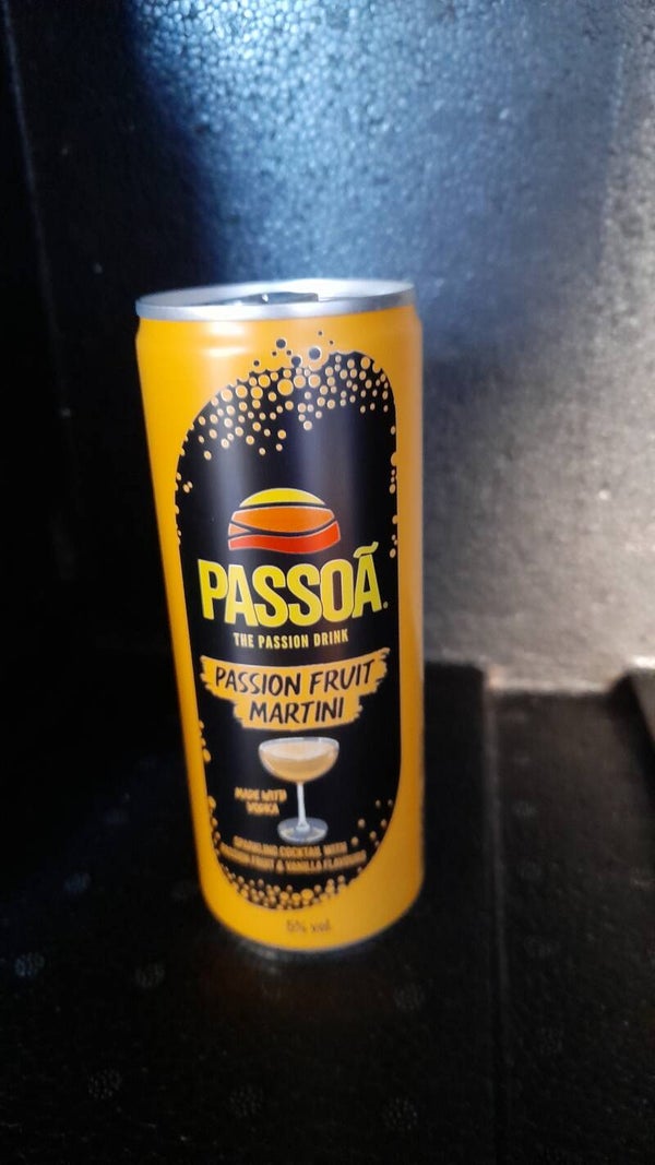 Passoa passion fruit martini