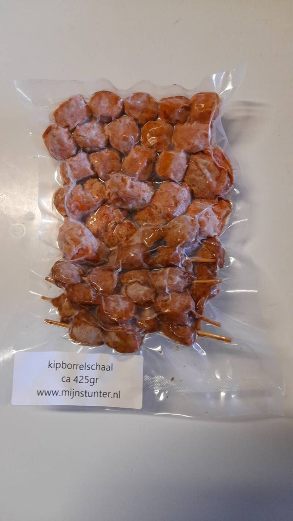 Kipborrelschaal ca 425gr