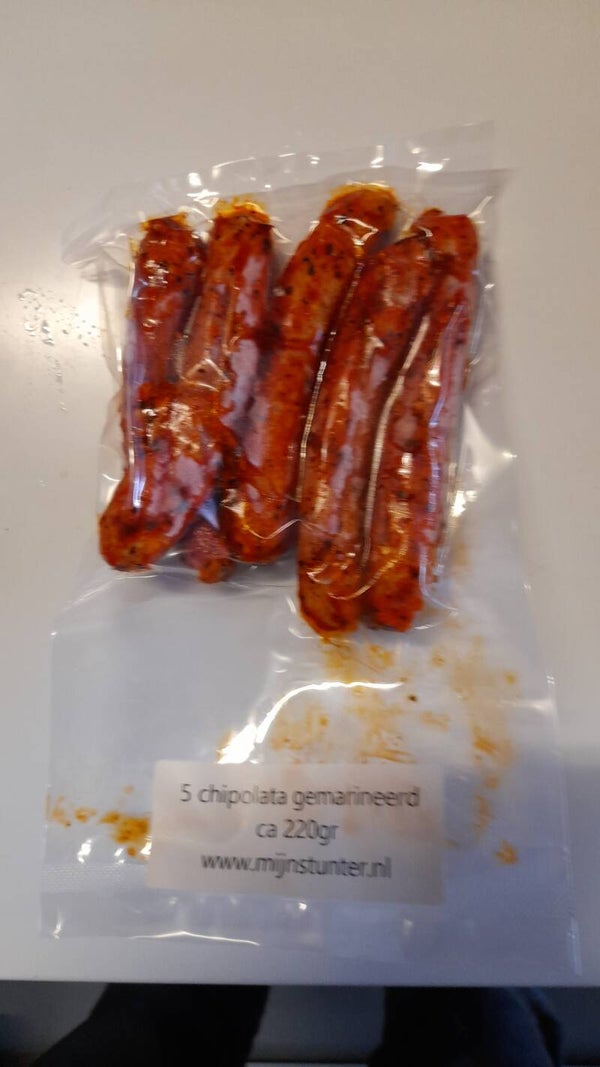 5 chipolatas ca 220gr