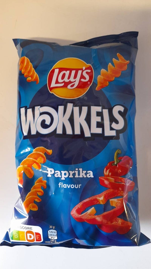 Lays wokkels paprika