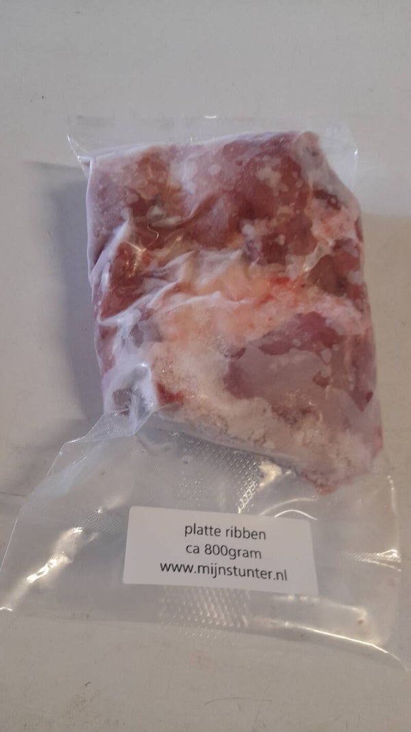 Platte rib 800gram