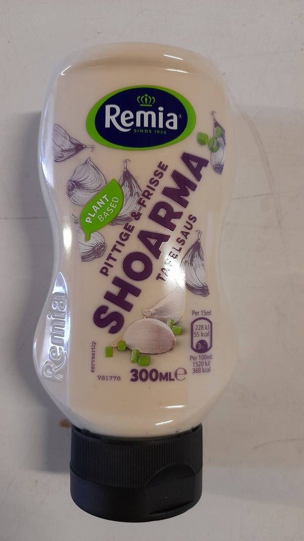 Pittige shoarma tafelsaus