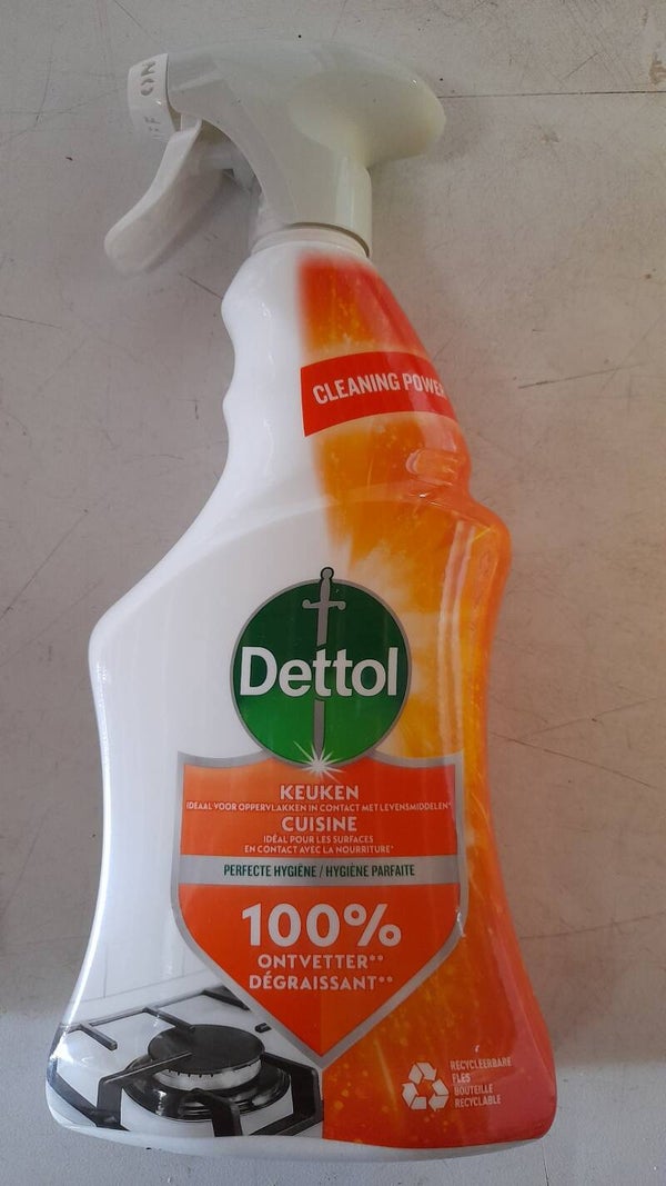 Dettol allesreiniger oranje keuken