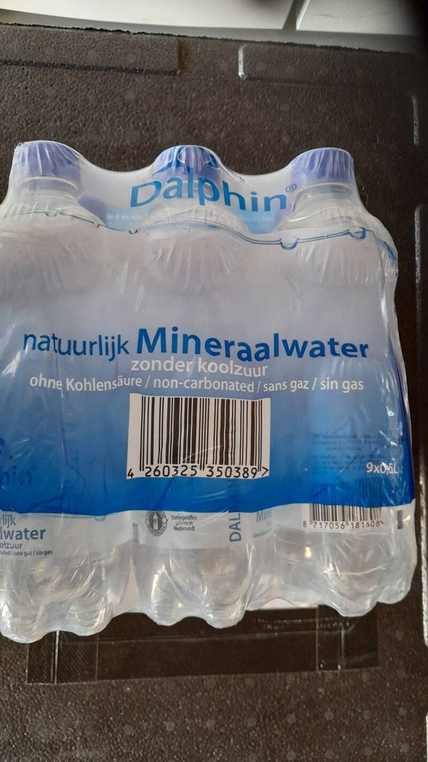 Natuurlijk mineraalwater 9x0,5l