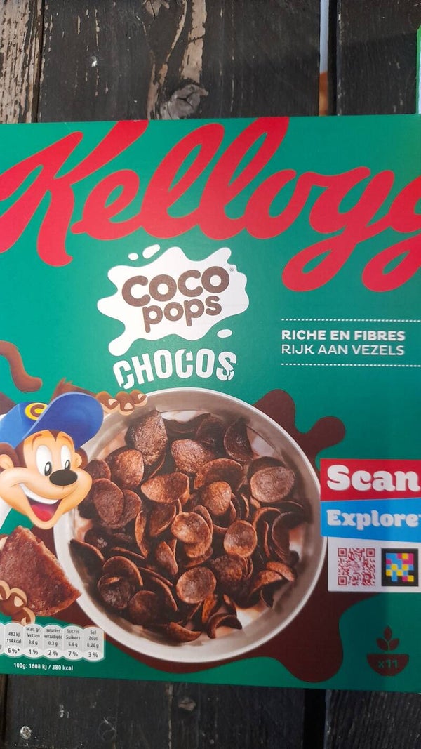 Kellogg choco pops