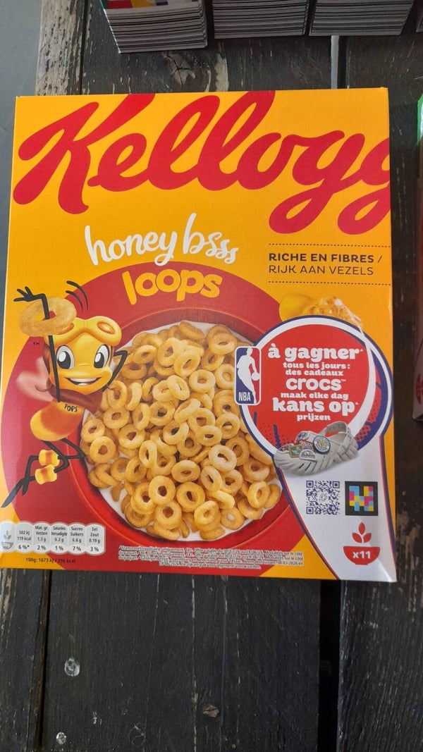Kellogg loops honey