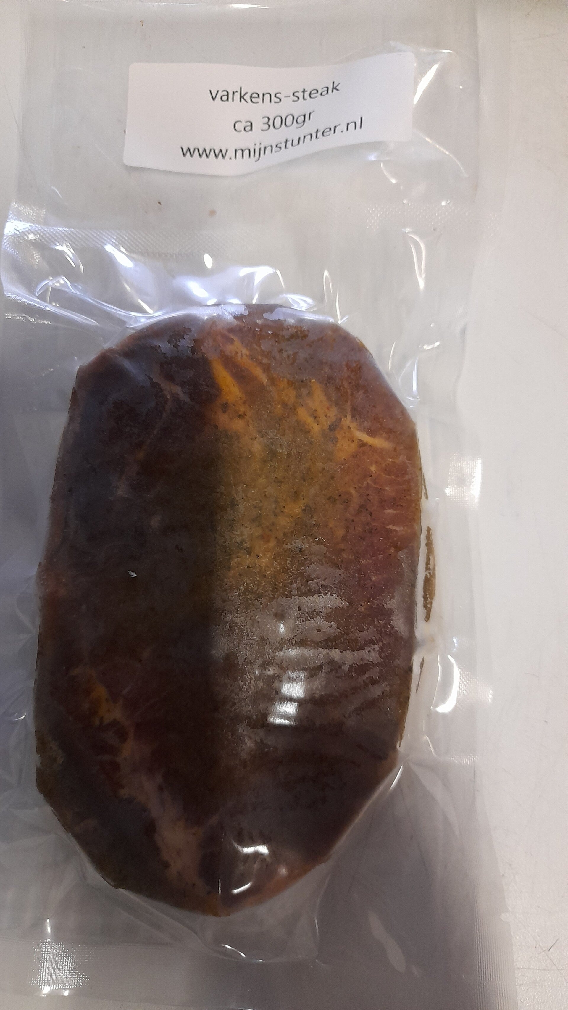 2 Varkens-steak ca 300gr