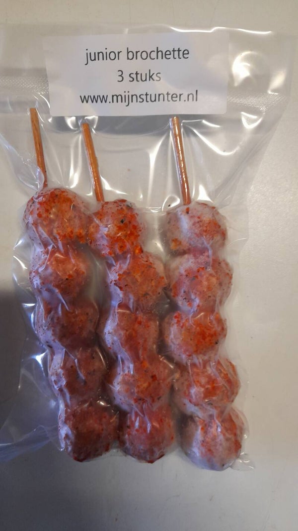Junior brochette 3 stuks