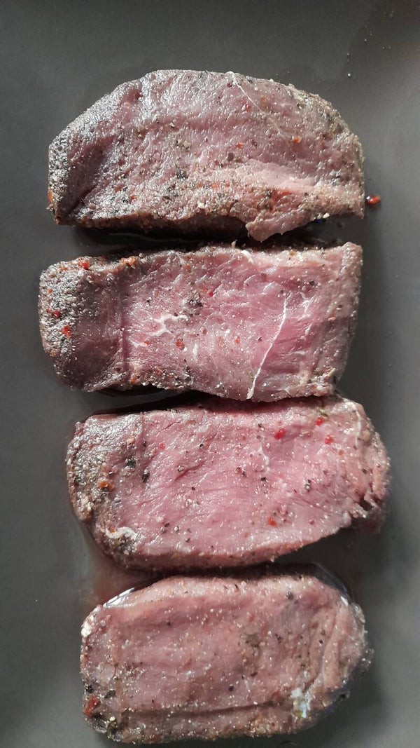 4Runder pepersteaks ca 500gr