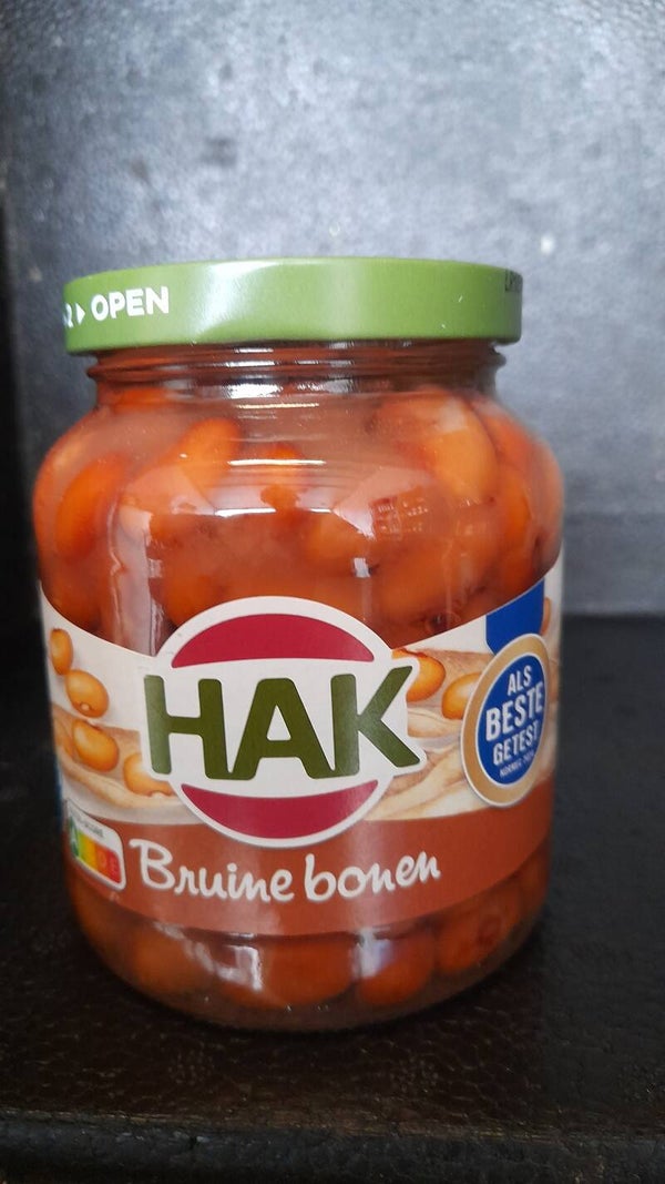 Hak bruine bonen