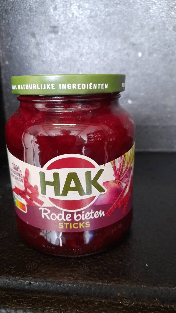 Hak rode bieten sticks