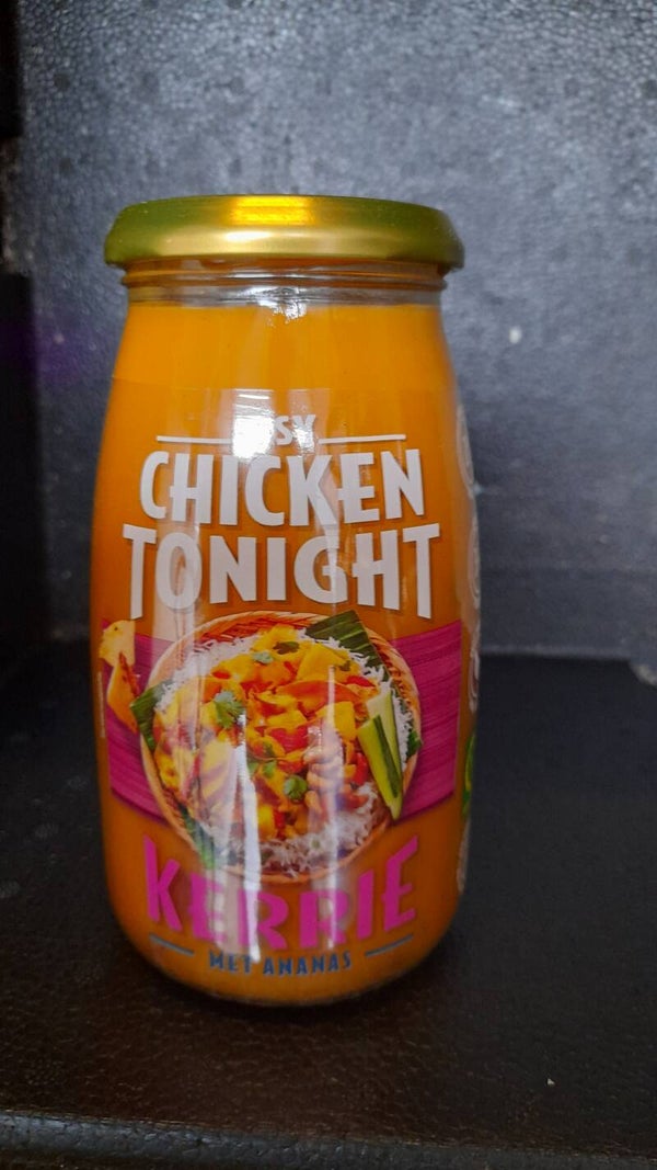 Chicken tonight kerrie met ananas