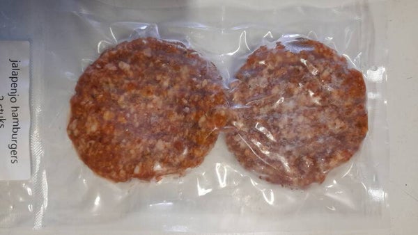 Jalapenjo burgers 2 stuks