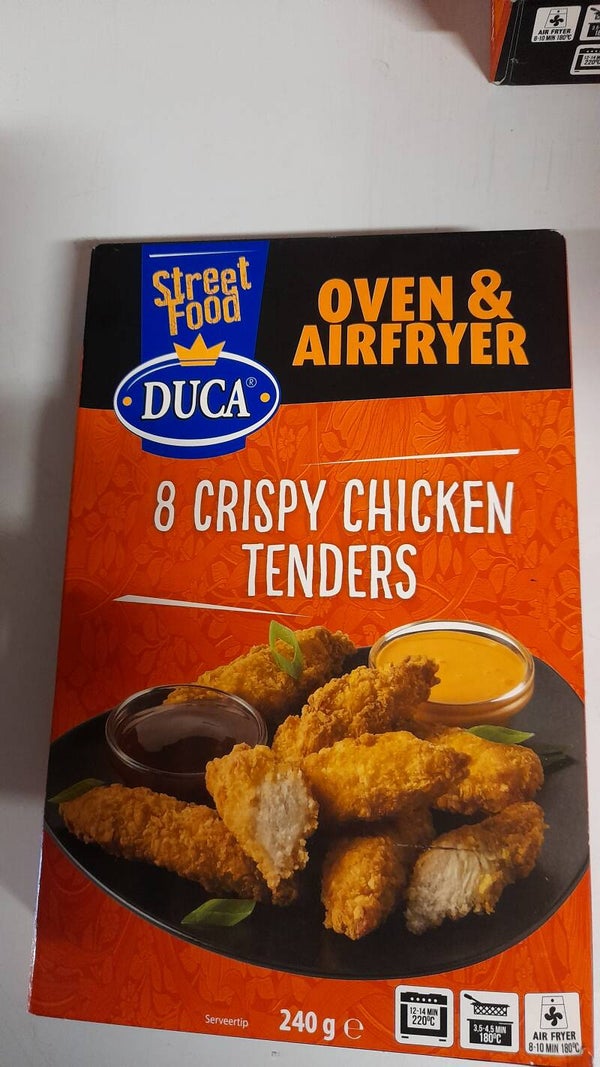 8 crispy chicken tenders